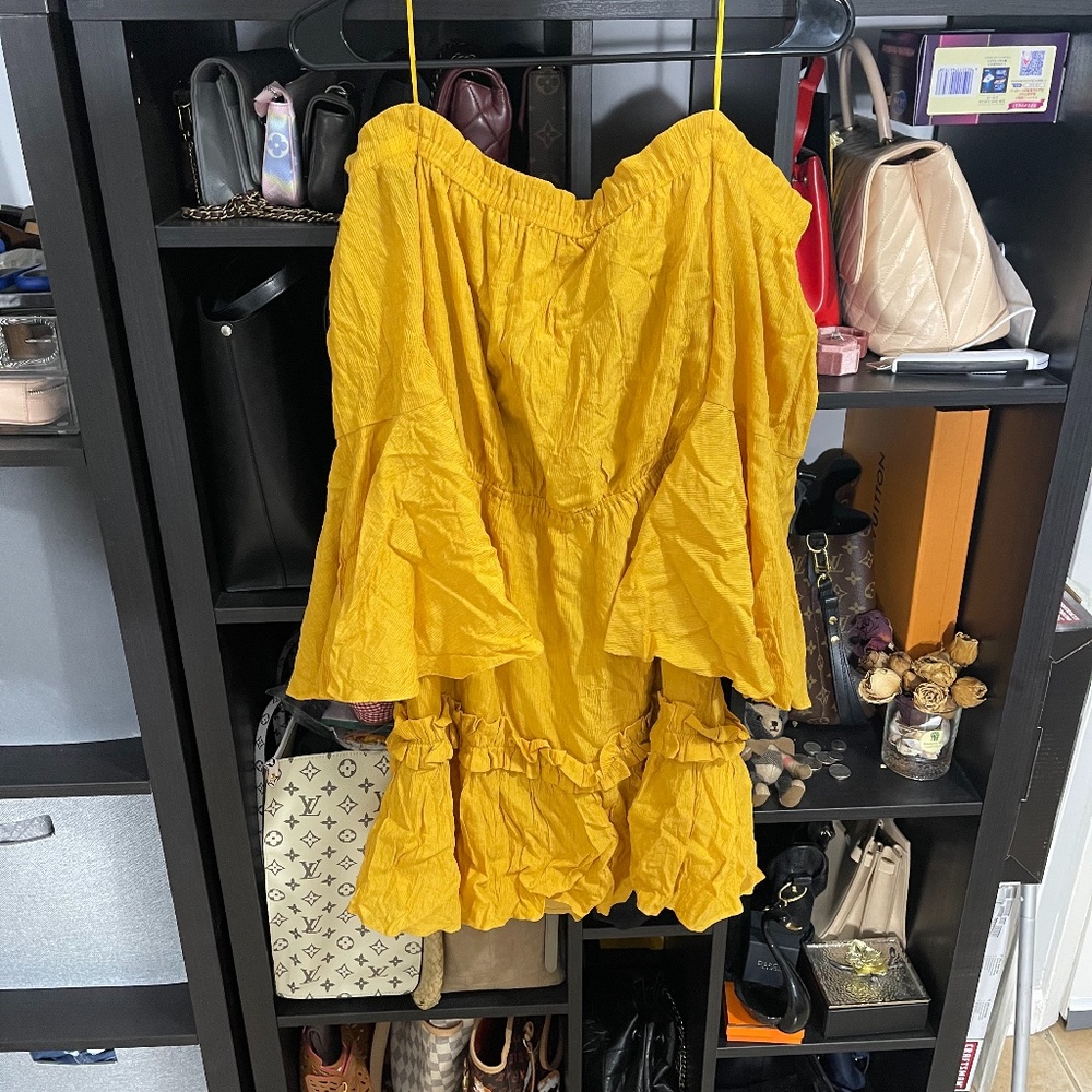 Off the shoulder dress